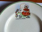 3  Vintage Bilton s China Children s Dolls Tea Set Plates   Little Miss Muffet 