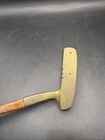 Vintage Otey Iii Putter  15 Hw Hickory  Brass