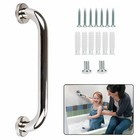 12in Long Stainless Steel Bathroom Bathtub Grab Bar Handicap Safety Hand Rail