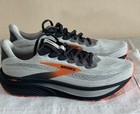 Brooks Running Men   s Ghost 17 Oyster Mushroom orange ebony New Sz 10 5 D Us