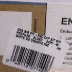 Hampton Bay White Ice Granite Endcap Kit For Laminate Countertop With Eased Edge