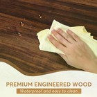 Wood Dining Table  Farmhouse 70 8  Kitchen Table For 6 People