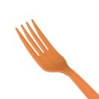 Karat Pp Plastic Extra Heavy Weight Forks - Orange - 1 000 Ct  U2030  orange 