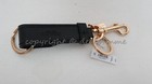 Nwt Coach F39865 Trigger Snap Bag Charm  Valet Key Ring In Black
