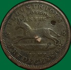 1837 Executive Experiment Turtle Ht-33 Hard Times Token Vg  37866
