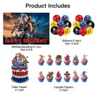 He-man Party Supplies Birthday Decorations Set Balloons Banner Cake Toppers