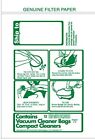 Compact  Tristar Vacuum Cleaner Bags  12 Pk 
