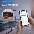 Smart Aquarium 5 Gallon Glass Fish Tank  Self Cleaning System Efficiency Filter 