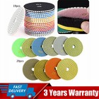 Diamond Polishing Pads 4  Wet dry 19 20pcs Set Granite Stone Concrete Marble Top