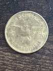 Very Rare Parking Token Eagle No Cash Value Non Negotiable Vintage Coin Tc1424 