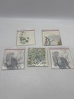 5 New Packs Vintage Japanese Rice Paper Napkins Japan 4 5x4 5 Estimate 100 Total
