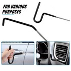 Car Door Panel Repair Tool Kit Air Wedge Long Reach Gripper Set