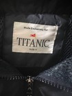 Titanic White Star Cruise Line Hoodie Windbreaker Polyester Nylon Feel Full Zip
