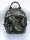 Michael Kors Abbey Palm Leaf Signature-print Canvas Backpack