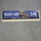 Copenhagen Smokeless Tobacco Retail Shelf Display Price Channel Sign 35x10