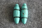 Tibetan Prayer Worry Hand-carved Dzi Bead Old Glass Amulet Beads  16