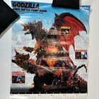 1996 Godzilla Vs Destoroyah Movie Promo Calendar Poster Konica Vtg Anime Japan