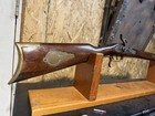 Cva Hawken Muzzleloader Stock W  Brass Buttplate   Inlay Patchbox Hardware 1   