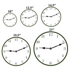 Vintage Beer Clock- Ice Cold Beer Served Here Clock- Bar Clock