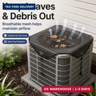 Central Air Conditioner Cover For Outside Units  Breathable Mesh Outdoor Ac Unit