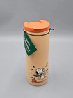 Limited Starbucks 2026 Peanuts Snoopy Pumpkin Stainless Tumbler 473ml New