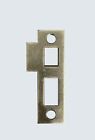 Antique Style Brass Door Strike Plate  Mortise Lock  Striker  Keeper  3-1 4 