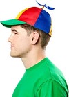 Classic Propeller Hat Helicopter Baseball Cap Tweedle Multicolor Costume Adult