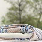 Cashmere Throw Blanket Sahara Handwoven Nepal Multicolor 55x104 In