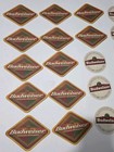 Vintage Lot Of 40 Budweiser Cardboard Beer Bar Coasters