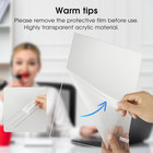 Acrylic Sign Holder 8 5 X 11 Inches 1 Pack  Double Sided Plastic Display Stands