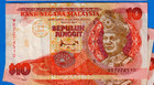 Malaysia 10 Ringgit 1995 Circulated Note