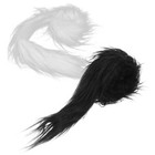2pcs Craft Fur Faux Fur Fabric Cut For Crafts Fur Strips Fake Fur Fabric Faux