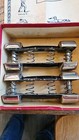 Antique Eugene Sandow Dumbbells Style Ferdenhantel German W  Box Strongman
