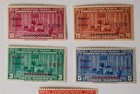 Ecuador Semi-post Airmail  1944  Sc cb1-5  Mint  Nh  Og  Vf xf  Complete Set