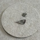 Vintage Sterling Silver Lapel Backpack Hat Fish Pin Accessory Outdoor Fun Sea