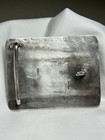 Vintage Flying Geese Sterling Silver Belt Buckle   74g