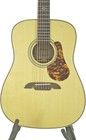 Alvarez Md610 Herringbone Dreadnought Acoustic Guitar Natural