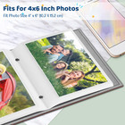 Photo Album 4x6 Photos - 52 Pockets Small Mini Capacity Premium Vegan Leather Co