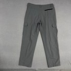 Pelagic Polaris Cargo Pants Mens 36x32 Gray Performance Fishing Offshore Gear