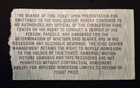 Vintage Kenny Rogers Dolly Parton 1985 Concert Ticket Stub Country Music