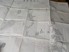 1944 Wwii Japanese Army Secret Iwo Jima Military Map General Staff 1 50000