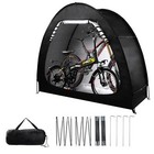 Waterproof Outdoor Bike Storage Tent Uv Protected With Carry Bag Fits 1-4 Bikes 