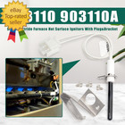 Upgraded 903110 903110a Furnace Hot Surface Ignitors 632504 With Plug  Round Sil