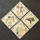 Travelstamps  Monaco Stamps Scott  592-595 1964 Tokyo Olympics Mint Mnh Og