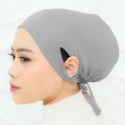 Muslim Head Scarf Inner Hijab Cap Islamic Underscarf Ninja Scarf Bonnet Wrap Hat