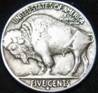 Original Tougher Date 1929-s Buffalo Nickel 5    Free Shipping  Ku106ec