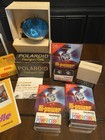 Lot Of Vintage Kodak   Polaroid Camera   Accessories - Sylvania   Ge Flashcubes