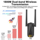 1800mbps Wireless Usb 3 0 Wifi Adapter  Dual Band 2 4 5ghz Network Dongle 802 11