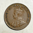 1928 Canada One Cent Copper Coin George V