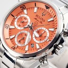 Bulova Marine Star Orange Dial Men   s Chronograph Quartz Watch 43mm 96b395